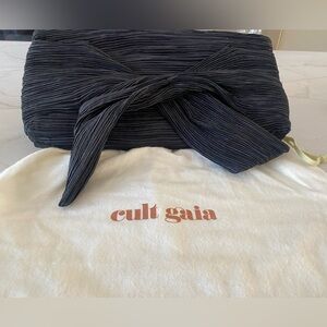 Cult Gaia Black Banu Clutch/Bag